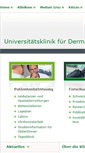 Mobile Screenshot of derma.uniklinikumgraz.at